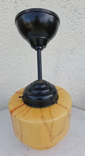 Deckenlampe alter art deco - art,