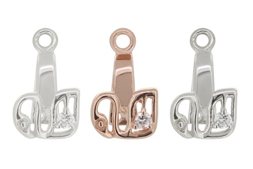 Sterling silber schwan - silber,