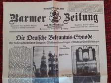 Sonderdruck der Barmer Zeitung