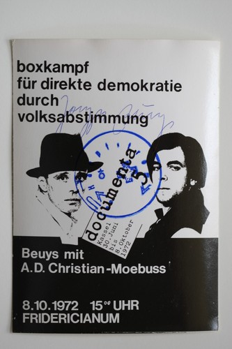 Joseph beuys karte - beuys, :