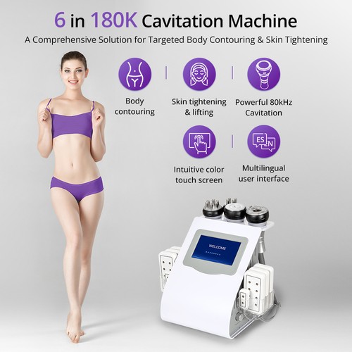 6in1 80k ultraschall lipo - rf,