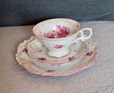 Sammlertasse,Untertasse U. Kuchenteler. Bavaria Schumann.