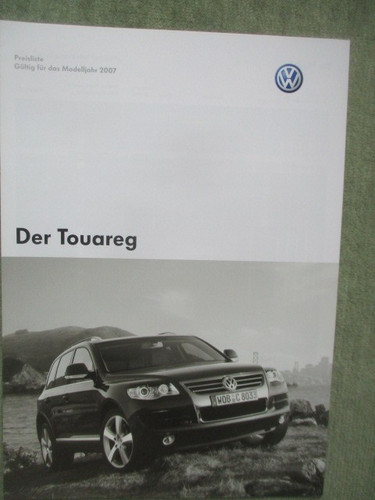 Touareg modelljahr - vw,