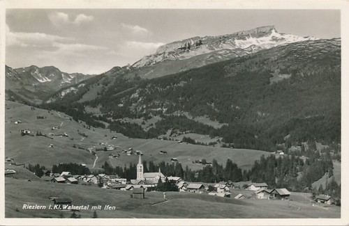Alte riezlern im - ak, kl