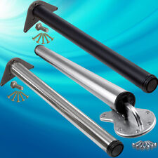 EDELSTAHL Tischbeine Stützfuß klappbar Ø 50/Ø 60 mm Möbelfuß Höheverstellbar NEU