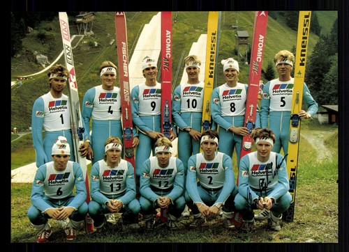 Kader skisprung 1987 - kader,
