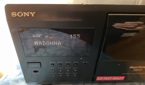 Sony cdp cx250 wechsler cd - cdp,
