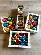 Omas alter Glas Christbaumschmuck 26 teilig  Lauscha ovp von Oma