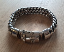 Herren Silber 925 Panzer