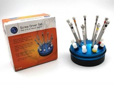 9er Set Stahl Schraubendreher