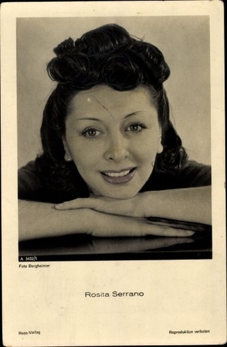 Schauspielerin rosita - ak,