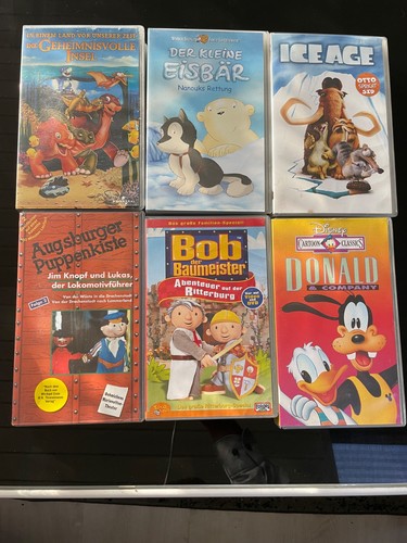 Vhs kassetten bob der - -,