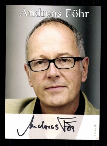 Andreas föhr autogrammkarte - andreas,