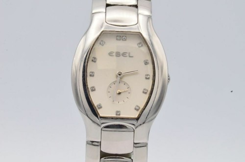 Ebel beluga tonneau - beluga, damen