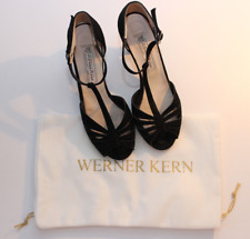 Tanzschuhe schwarz Absatz 6,5 cm Werner Kern Gr. 4 Dalia 65 inkl. Schuhsack 36,5