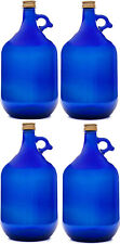 5L Premium blaue Flasche Wasserflasche Essig-Öl Weinballon Glasballon