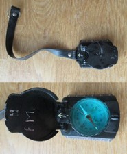 Alter vermutlich Militär Kompass / Marschkompass W. Germany