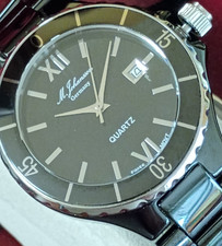M. Johansson Keramik Uhr  ca.40,00mm Box+Garantiekarte