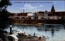 Ak Landsberg an der Warthe