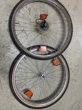 Laufrad Satz 26 Zoll MTB Hinterrad Vorderrad Vbrake Felgenbremse 6fach Kassette