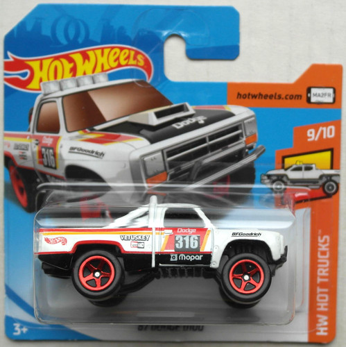 Hot wheels 1987 dodge - dodge, d100