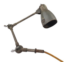 Kaiser Idell Doppel Gelenk Lampe z. aufarbeiten Fehlteile Leuchte Christian Dell