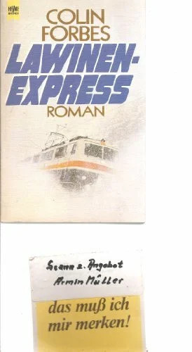 Lawinenexpress roman heyne - roman, (heyne