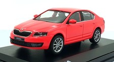 Abrex 1/43 Scale Diecast 143AB-026BW - 2012 Skoda Octavia III - Neon Pink