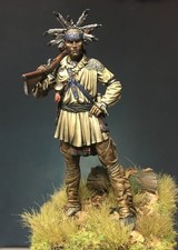 75mm Resinfigur "Mohawak Warrior"