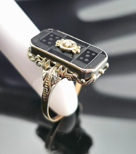 Antiker Ring Art Deco Gold 585