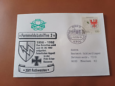 Bundeswehr: Auflösung FernmeldeBtl 2, Fritz-Erler-Kaserne Rothwesten 1992
