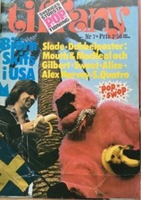 TIFFANY MAGAZIN HEFT SCHWEDEN SWEDEN 1974 ABBA THE SWEET SCHWEDISCH POSTER