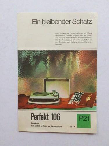 Original ddr prospekt - ddr, reklame