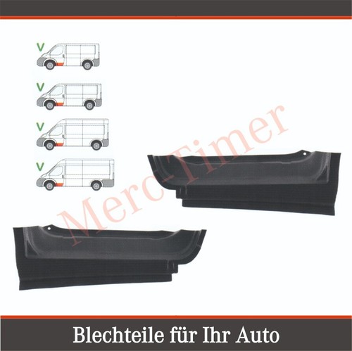 Seiten schweller tür - schweller, vorne