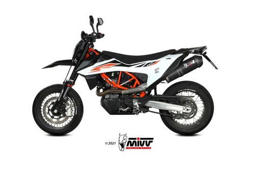 Mivv oval auspuff schwarz - mivv,