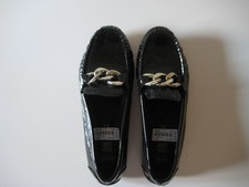 Ara High Soft Slipper Lackleder Leder Moccasins Ballerina Halbschuhe Loafer