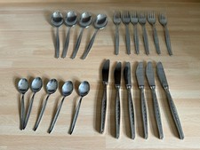 BMF Besteck, 21-teilig, Solingen Edelstahl, vermutlich 50er/60er Jahre
