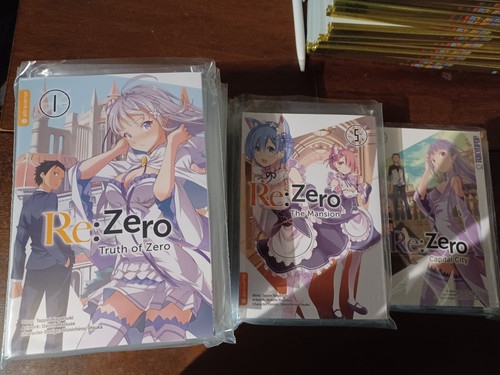 Zero manga paket capital - re:zero,
