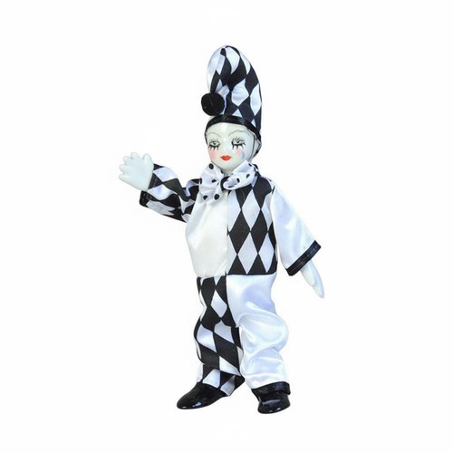 Porzellan clown puppe - porzellan,