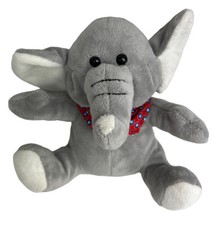 Heunec Elefant grau mit rotem