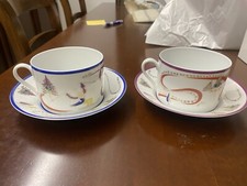 Set 2 Tassen und Untertassen Emilio Pucci Ed. Weihnachten limitiert