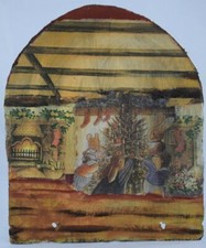 2 Motive auf Schieferplatte - Serviettendruck - Handmade - Chabby Chic - Vintage