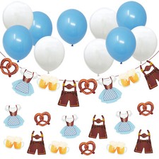 Oktoberfest deko set - set,