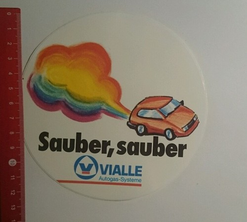 Aufkleber sticker sauber - aufkleber/sticker:,