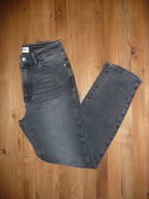 ONLY Damen NOOS High-Waist Jeans Hose mit 5-Pockets dunkel grau denim Gr. 27/32