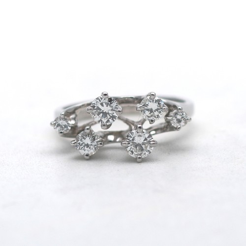 Diamant ring 750 - ring, 18