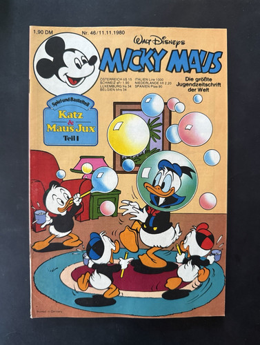 Disney micky maus comic heft - maus,