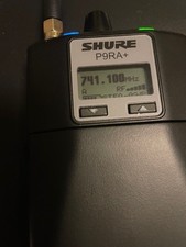 SHURE P9RA +P7   in  TOP   zustand  Vollfunktion  !!