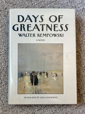 DAYS OF GREATNESS by Walter