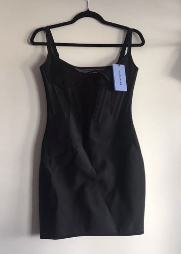 Mugler mini kleid - mini, corsage